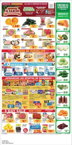 Ad Preview of El Rancho Weekly Ad from 12/03/2025