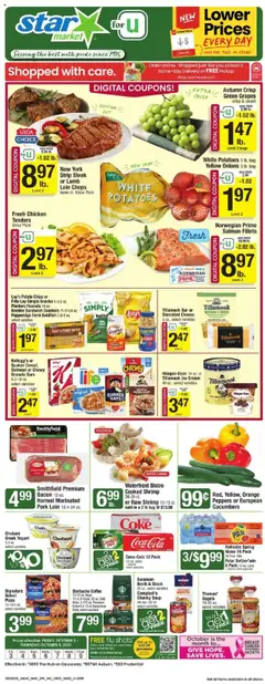 Ad Preview of Star Market Weekly Ad from 10/03/2025