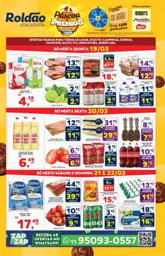 Pré-Visualização do folheto "Roldão ofertas Final de Semana Arrasador" da loja Roldão válido a partir de 19/03/2026