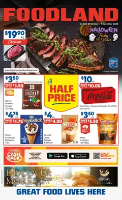 Preview of catalogue Catalogue from shop Foodland valid 29/09/2025