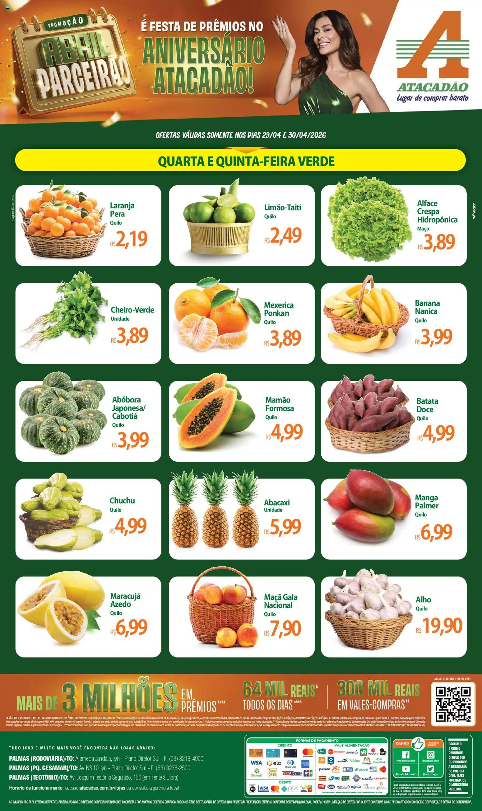 Pré-Visualização do folheto "Atacadão ofertas - TO" da loja Atacadão válido a partir de 29/04/2026