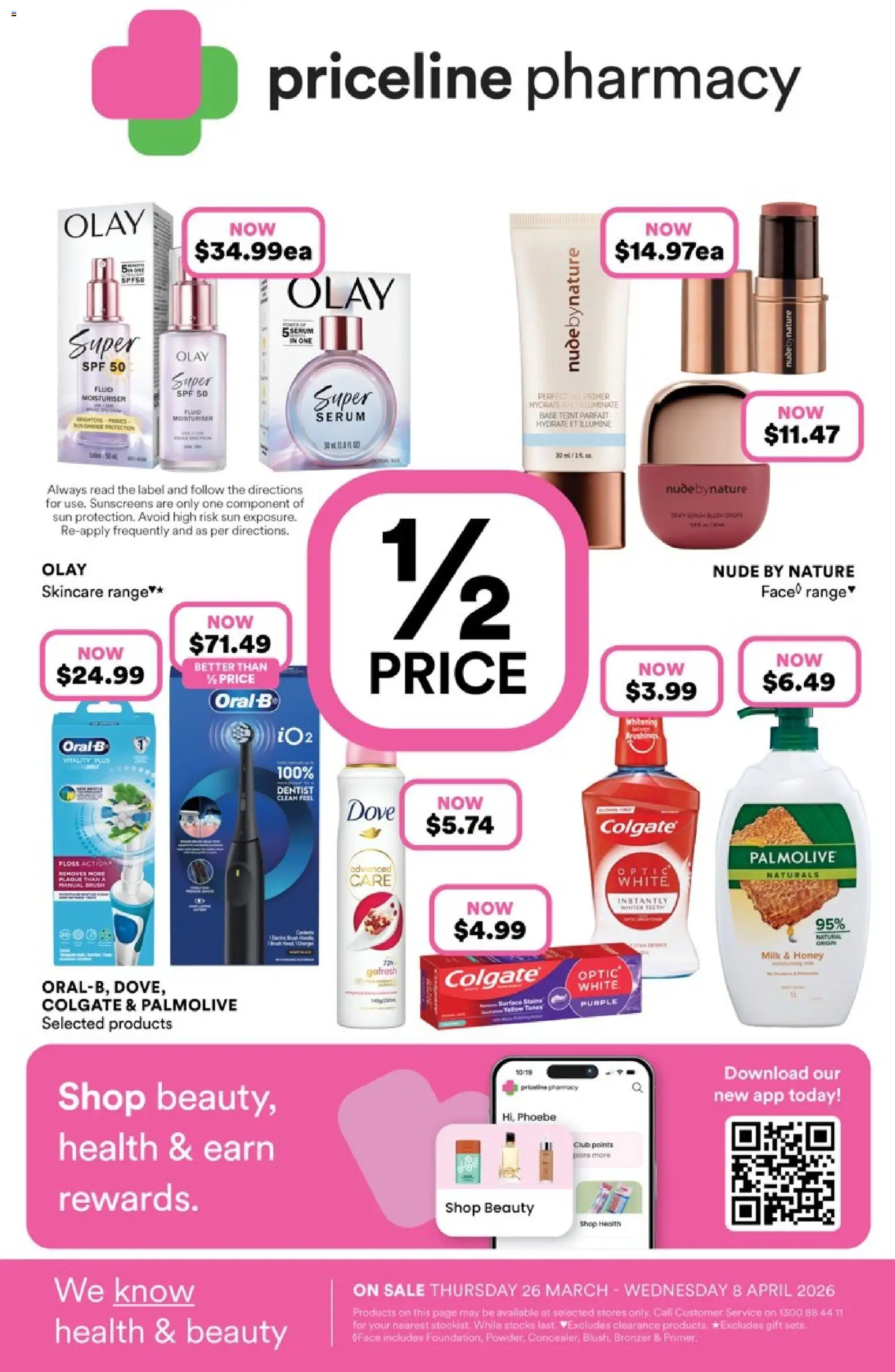 Preview of catalogue Priceline Pharmacy catalogue from shop Priceline Pharmacy valid 25/03/2026