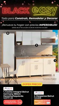  Vista previa del prospecto Black easy del almacen Easy válida del 27/10/2025 al 28/11/2025