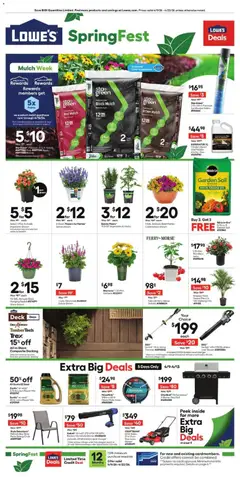 Ad Preview of Lowe's Lowe's Weekly Ad from 04/09/2026