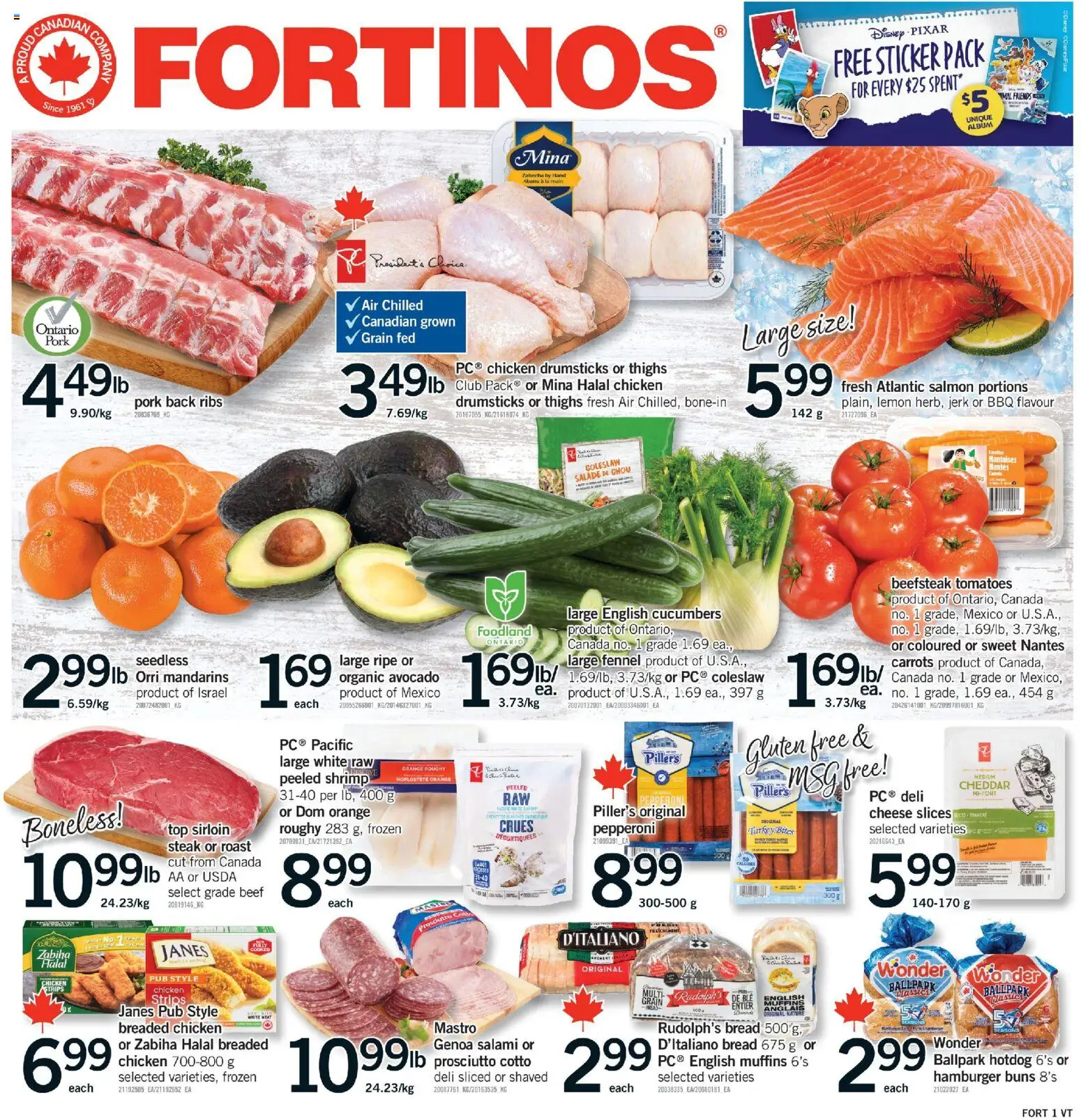 Preview of leaflet Fortinos weekly flyer - Vaughan from shop Fortinos is valid from Apr 09, 2026