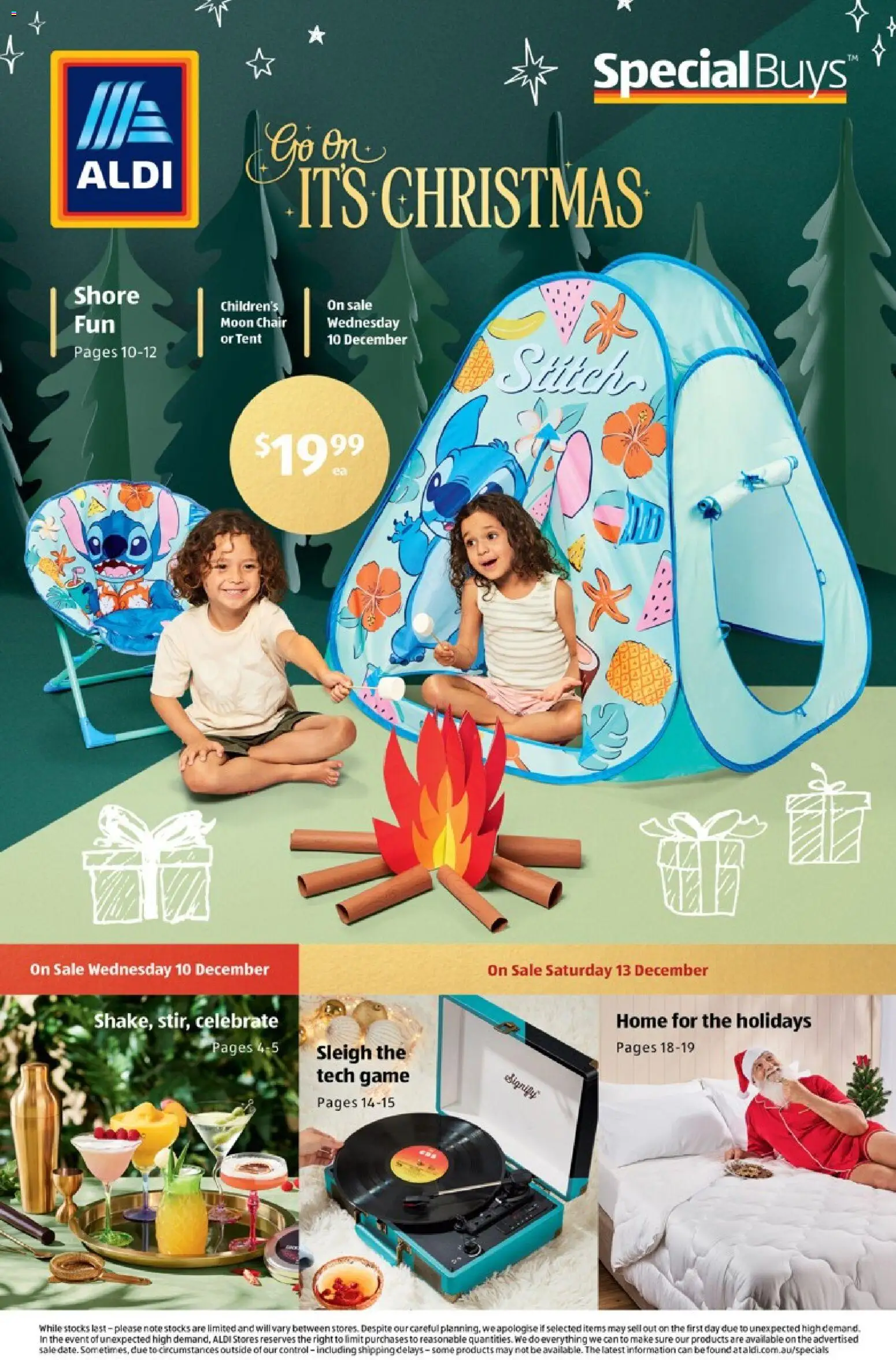 Preview of catalogue Aldi Specials Catalogue from shop Aldi valid 10/12/2025