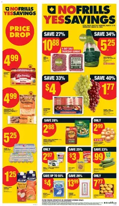 Un aperçu du dépliant No Frills weekly flyer - ON du magasin No Frills est valide à partir 12 mars 2026