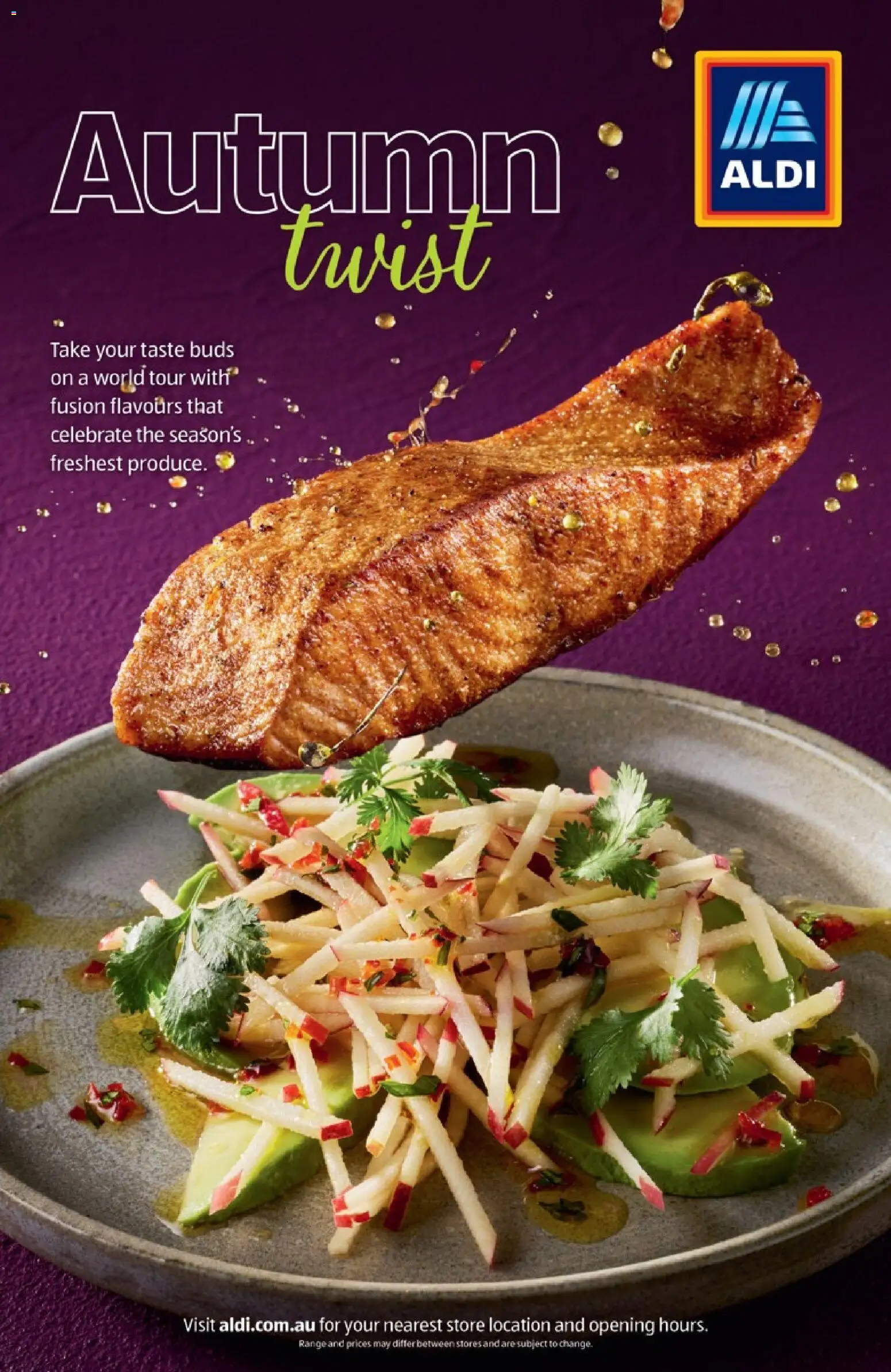 Preview of catalogue Aldi Here for the Autumn from shop Aldi valid 04/03/2026