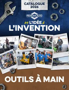 Un aperçu du dépliant Princess Auto catalogue - Outils À Main du magasin Princess Auto est valide à partir 21 avr. 2026