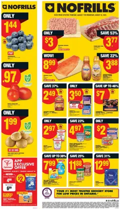 Preview of leaflet Weekly flyer / circulaire from shop No Frills is valid from Aug 07, 2025