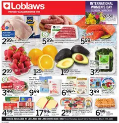 Un aperçu du dépliant Loblaws weekly flyer - ON du magasin Loblaws est valide à partir 5 mars 2026