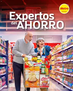  Vista previa del prospecto Expertos del Ahorro Metro del almacen Metro válida del 14/03/2025 al 25/12/2025