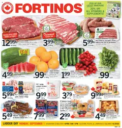 Preview of leaflet Vaughan, Hwy 7 RR 2 3940 from shop Fortinos is valid from Aug 28, 2025