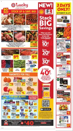 Ad Preview of Lucky Supermarkets Weekly - AK from 10/15/2025