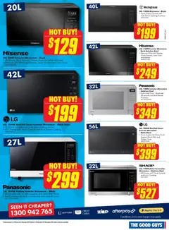Preview of catalogue Catalogue from shop The Good Guys valid 29/10/2025 | Page: 10