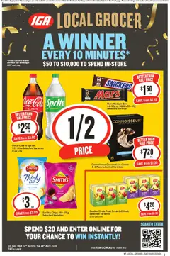 Preview of catalogue IGA Local Grocer NT from shop IGA valid 22/04/2026