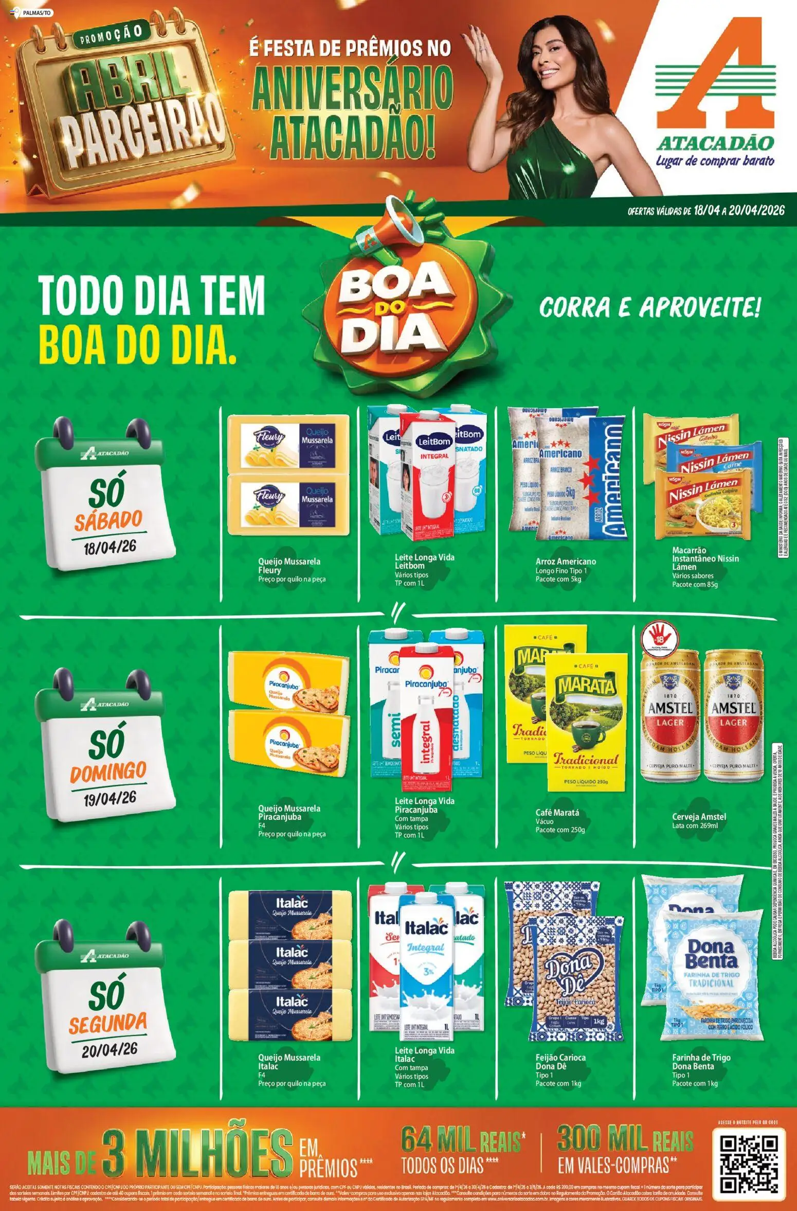 Pré-Visualização do folheto "Atacadão ofertas - TO" da loja Atacadão válido a partir de 18/04/2026