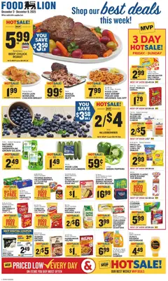 Ad Preview of Food Lion Weekly Ad from 12/03/2025
