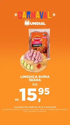 Pré-Visualização do folheto "Encarte" da loja Mundial válido a partir de 16/01/2026