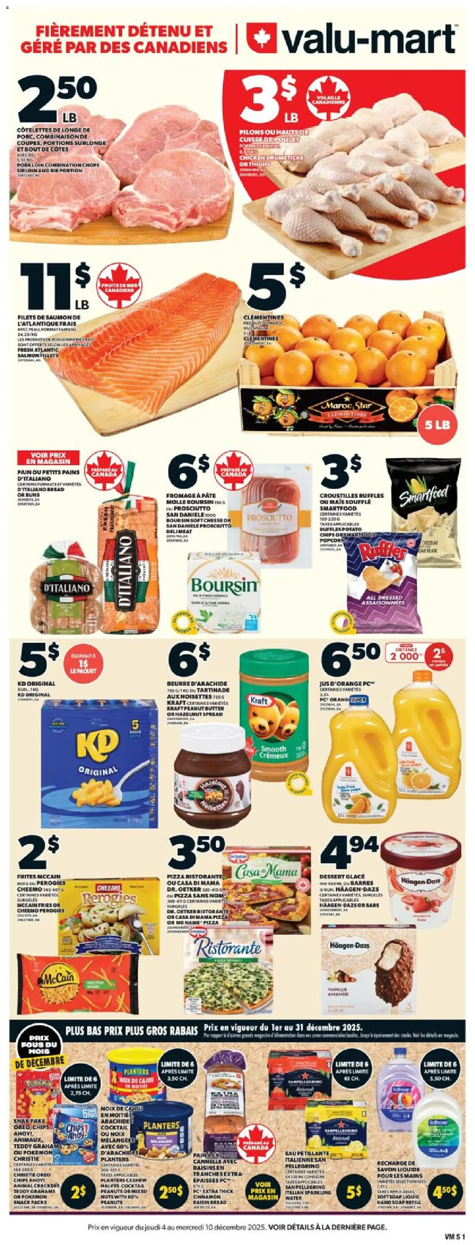 Preview of leaflet Circulaire from shop Valu Mart is valid from Dec 04, 2025