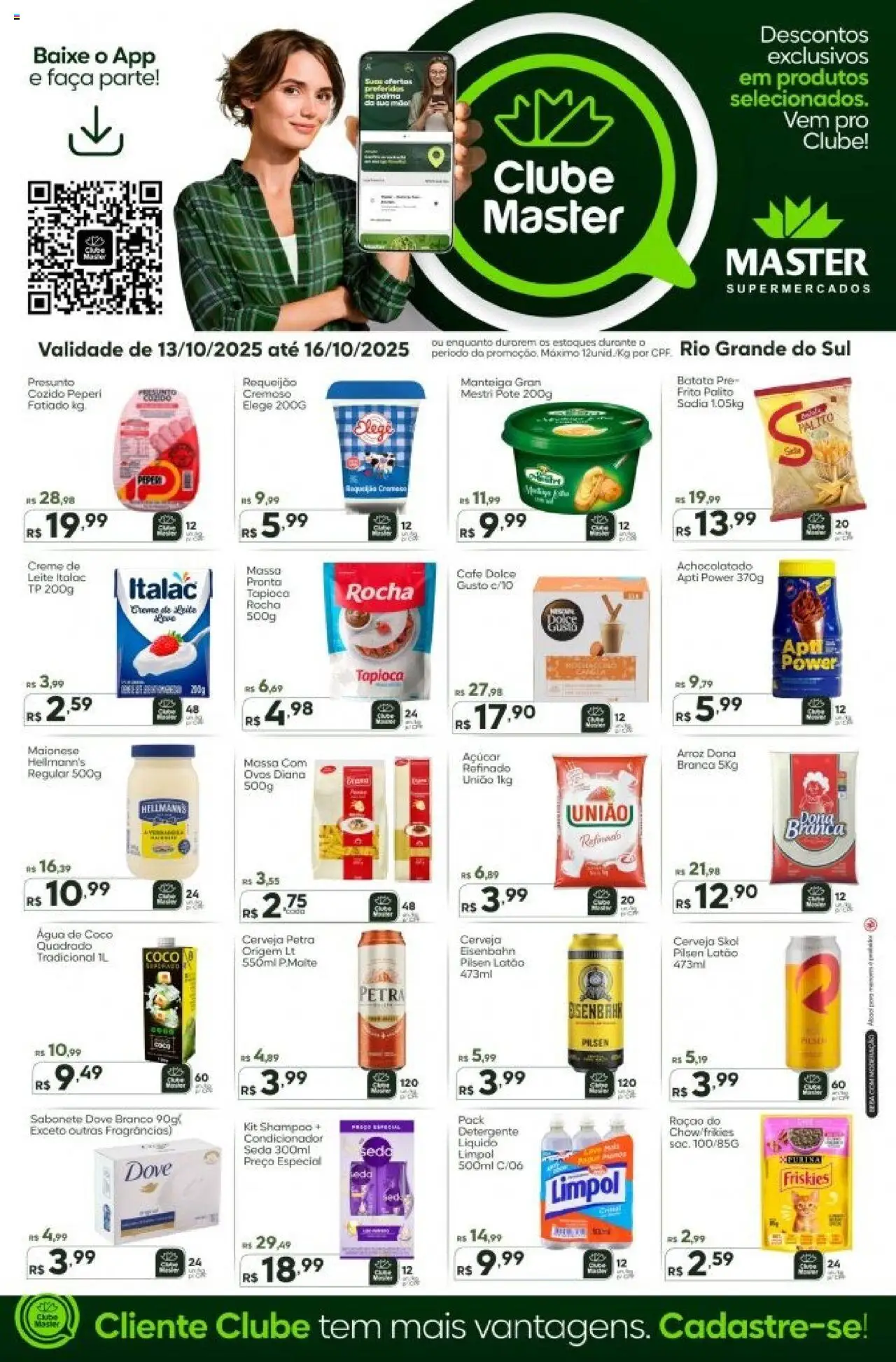 Master folheto "Ofertas da semana" válido a partir de 13/10/2025 - número de página 1