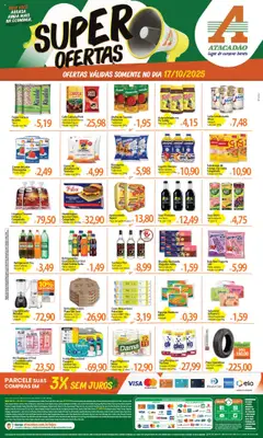 Pré-Visualização do folheto "Ofertas - SP" da loja Atacadão válido a partir de 17/10/2025