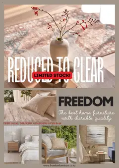 Preview of catalogue Catalogue from shop Freedom Furniture valid 12 Aug 2025