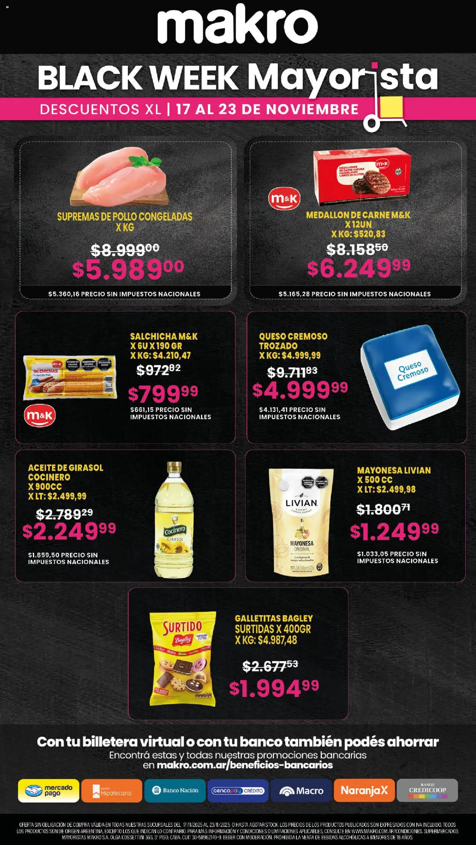 Vista previa del folleto de la tienda Makro válido desde el 17/11/2025 
