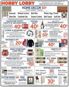 Ad Preview of Hobby Lobby Weekly Ad from 01/04/2026