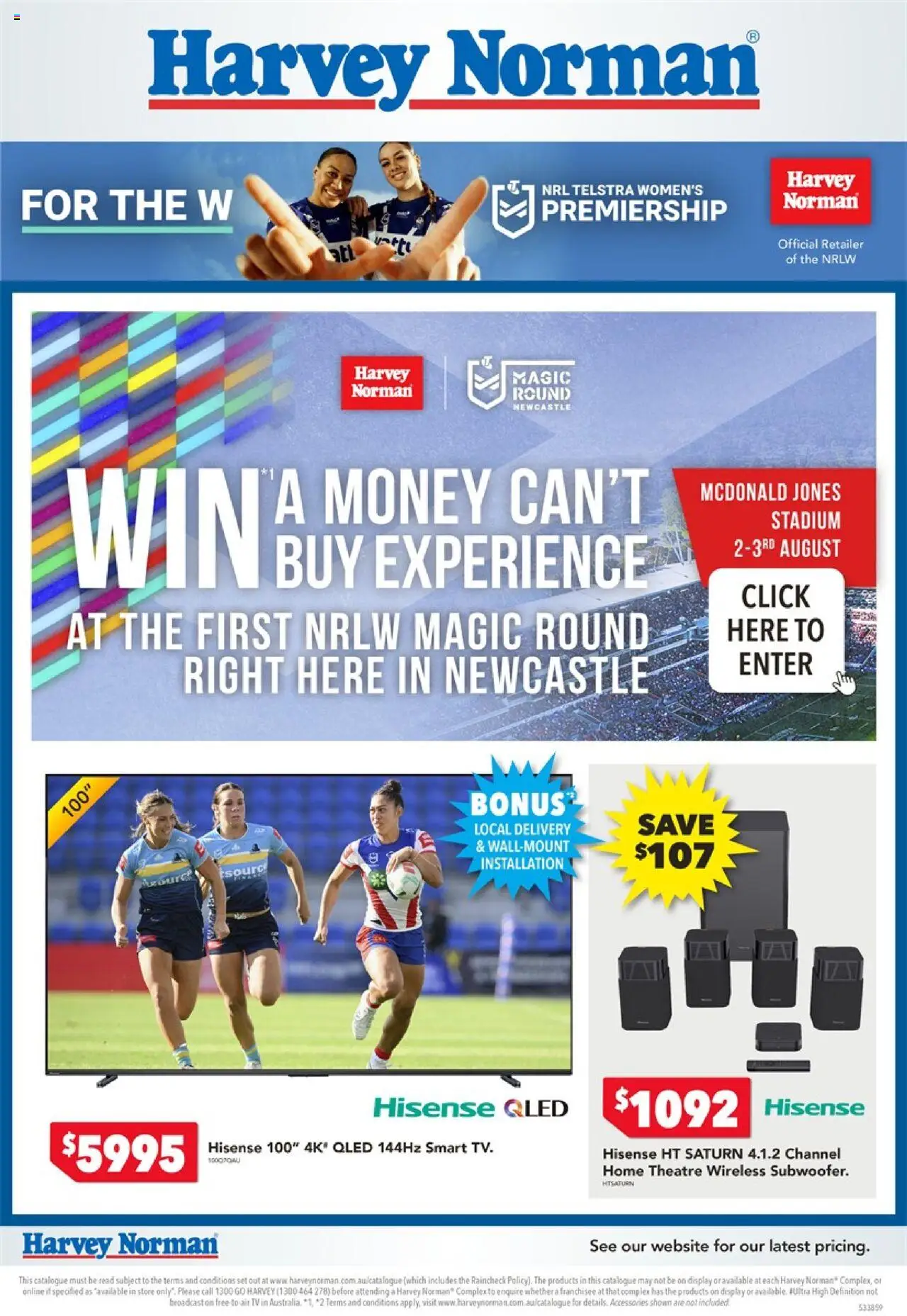 Harvey Norman catalogue valid from 24/07/2025 - page 1 - Accessories, Tv