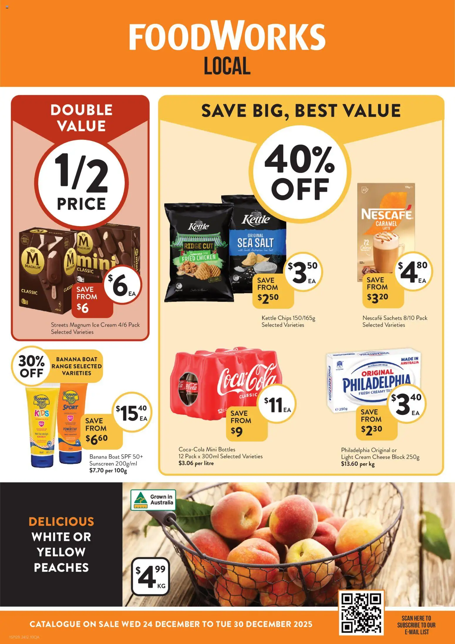 Preview of catalogue Catalogue QLD from shop Foodworks valid 24/12/2025