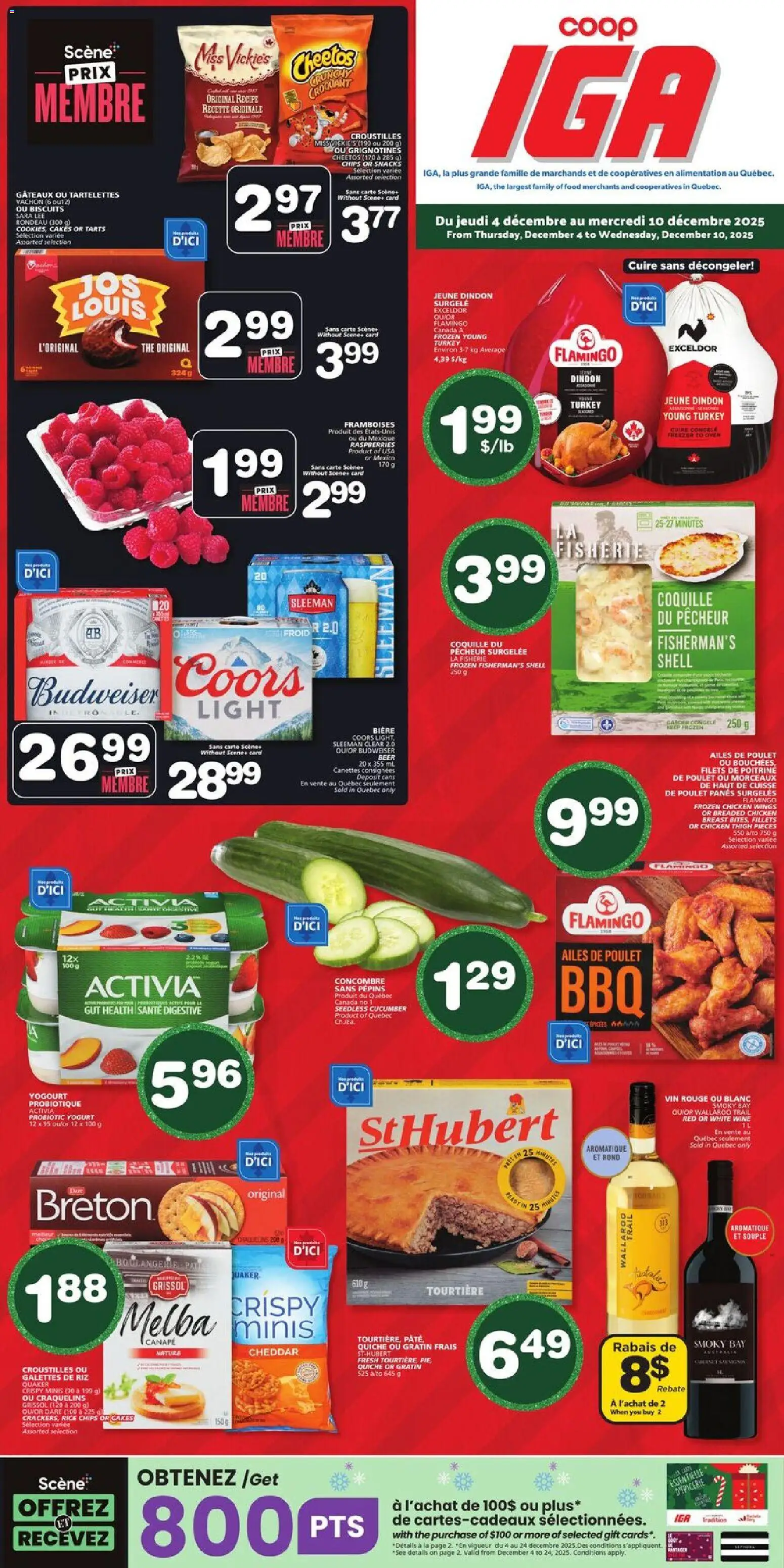 Preview of leaflet Îles de la Madeleine from shop IGA is valid from Dec 04, 2025