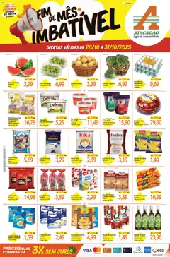 Pré-Visualização do folheto "Ofertas - PE" da loja Atacadão válido a partir de 28/10/2025