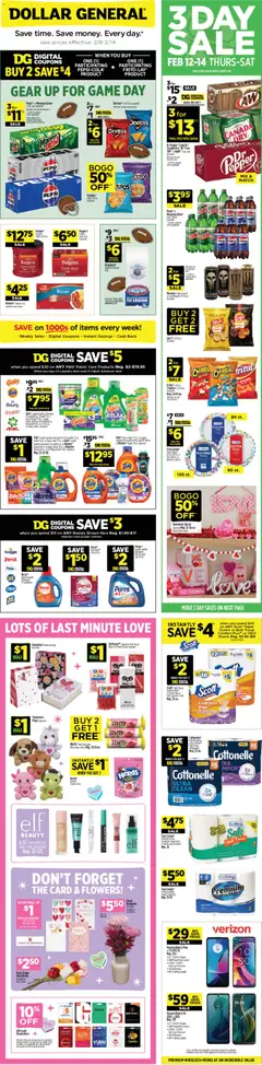 Ad Preview of Dollar General Weekly Ad - TX from 02/08/2026