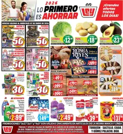Vista previa las ofertas de la tienda Casa Ley - Folleto Torreón, Saltillo, Coah y Gómez Palacio, Dgo desde el 06/01/2026 
