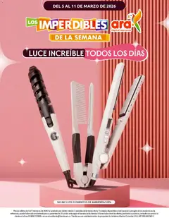  Vista previa del prospecto Ara catálogo del almacen Ara válida del 05/03/2026 al 11/03/2026