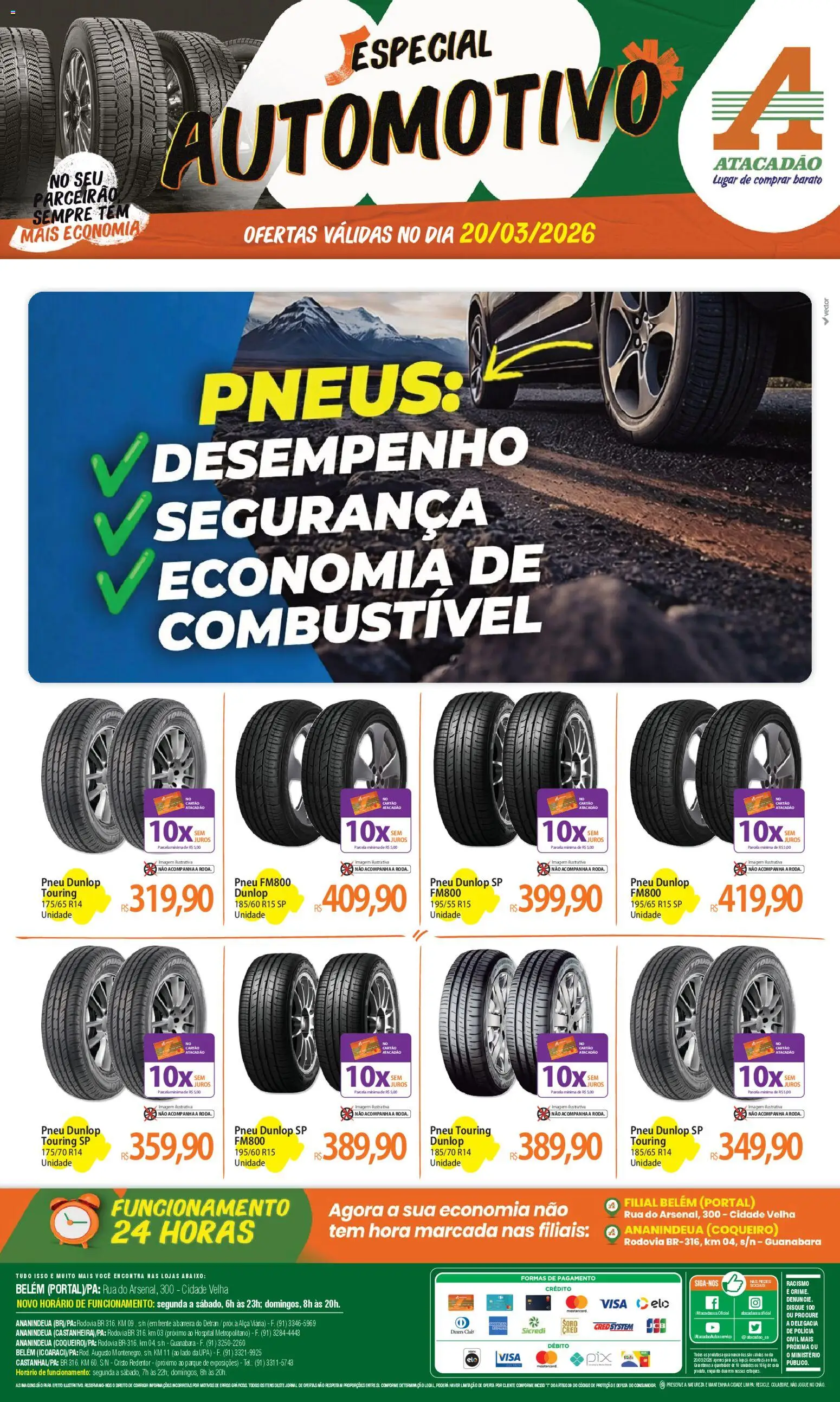 Pré-Visualização do folheto "Atacadão ofertas - PA" da loja Atacadão válido a partir de 20/03/2026