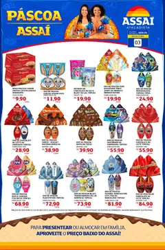 Pré-Visualização do folheto "Assaí Atacadista ofertas - RR" da loja Assaí Atacadista válido a partir de 03/04/2026