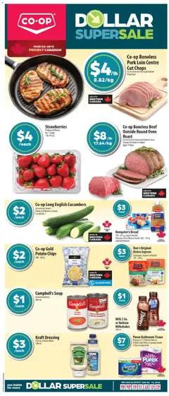 Preview of leaflet Weekly flyer / circulaire from shop Co-op Food is valid from Jan 08, 2026