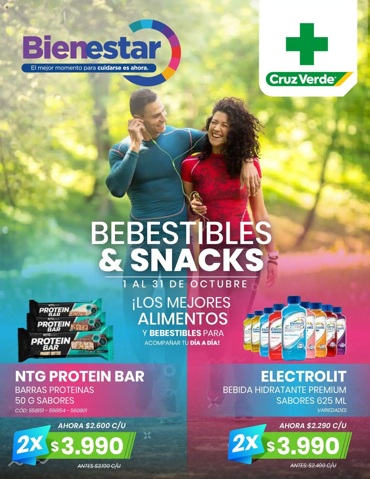 Cruz Verde Bebestibles y Snacks > válido desde 30.09.2025 > número de página 1
