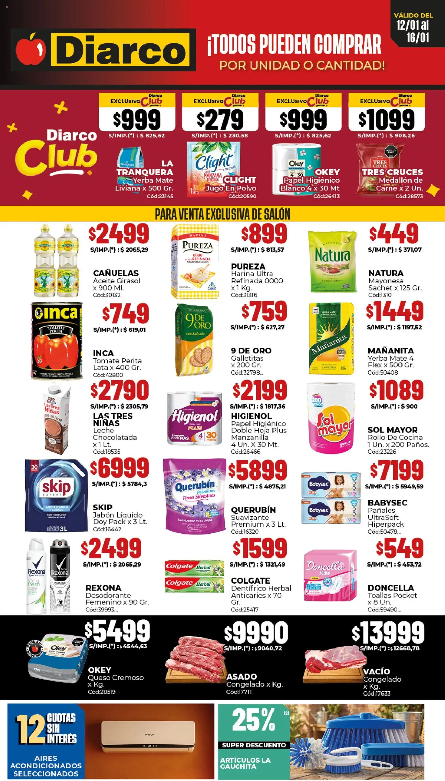 Vista previa del folleto de la tienda Diarco válido desde el 12/01/2026 