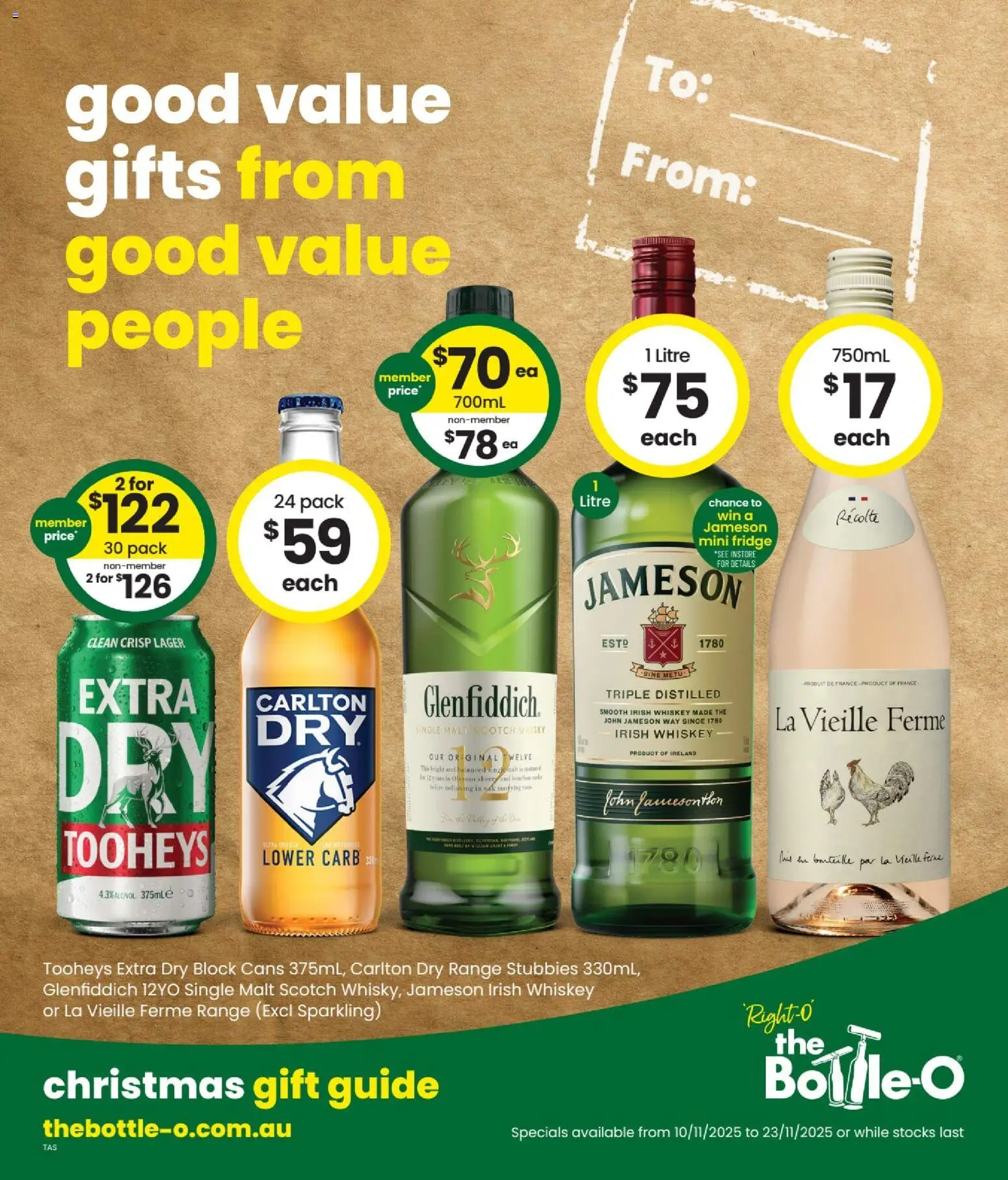 Preview of catalogue Catalogue ALONNAH from shop The Bottle-O valid 10/11/2025