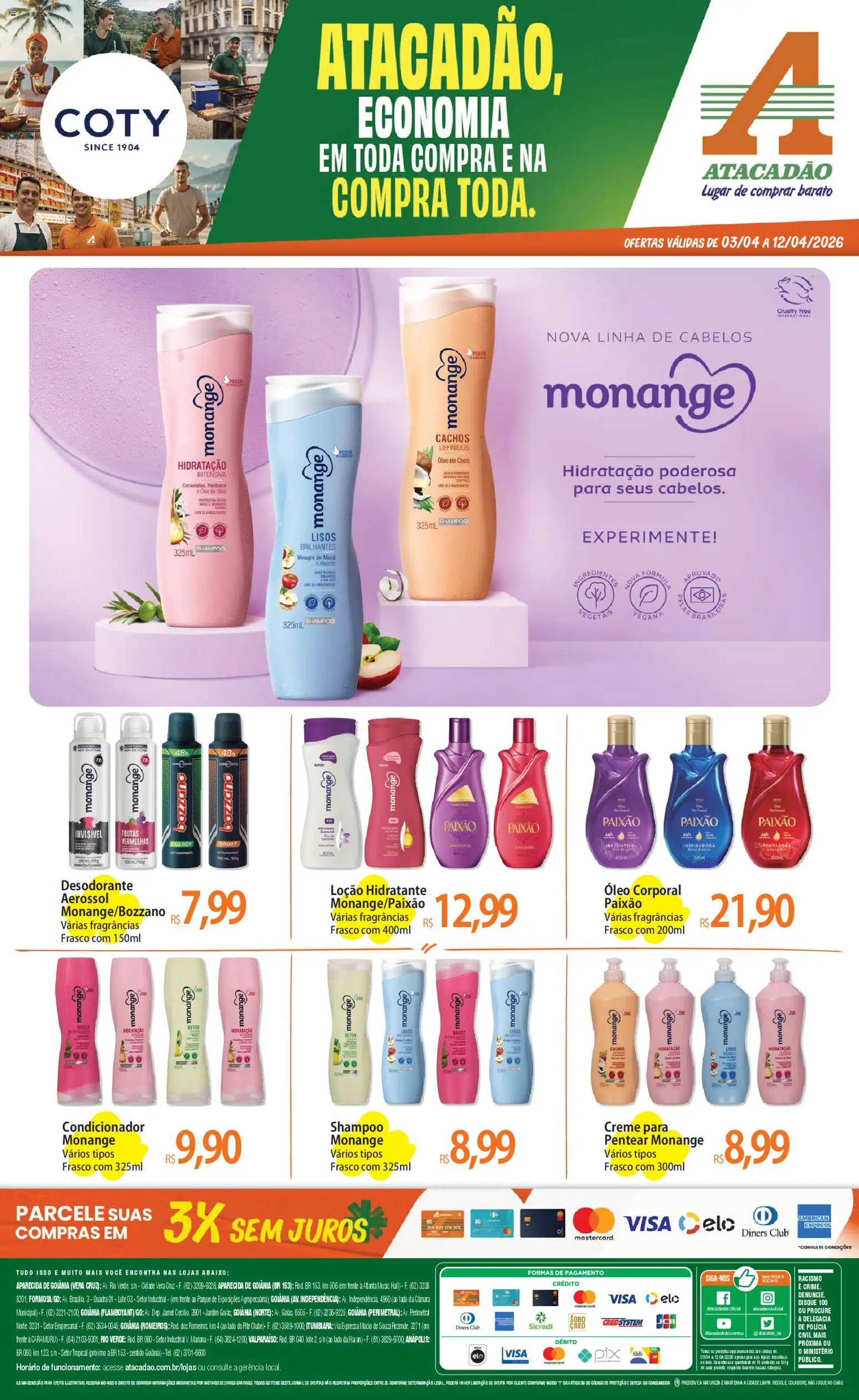 Pré-Visualização do folheto "Atacadão ofertas - GO" da loja Atacadão válido a partir de 03/04/2026