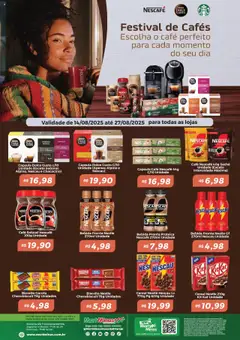 Pré-Visualização do folheto "Ofertas Festival de Cafés" da loja Mart Minas válido a partir de 14/08/2025