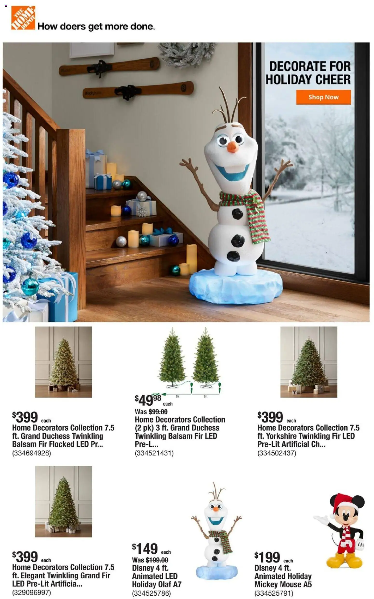 Ad Preview of Home Depot Weekly Ad - GA from 12/04/2025