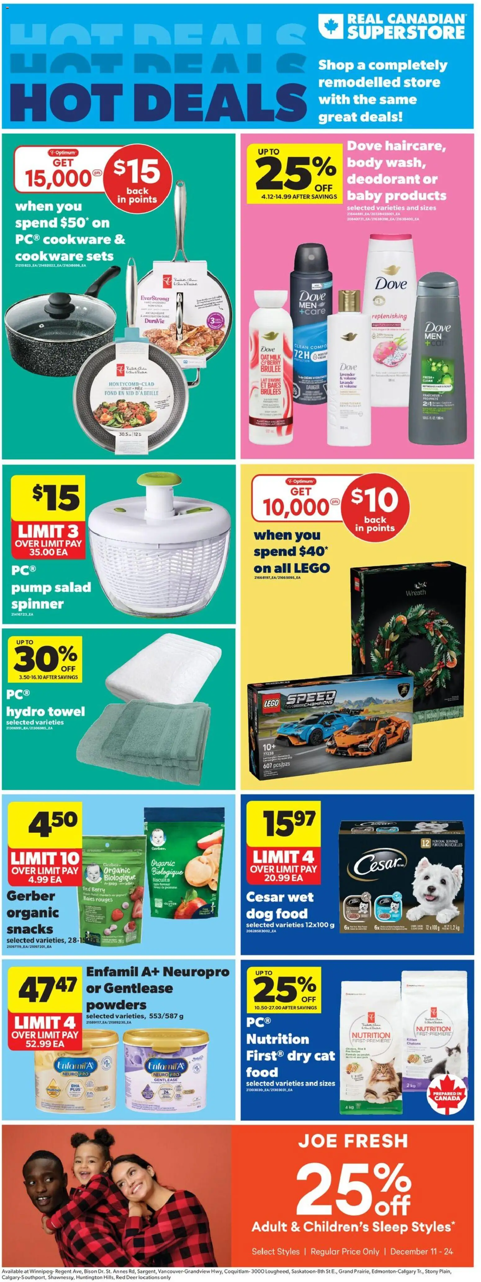 Preview of leaflet Weekly Flyer - AB from shop Real Canadian Superstore is valid from Dec 18, 2025