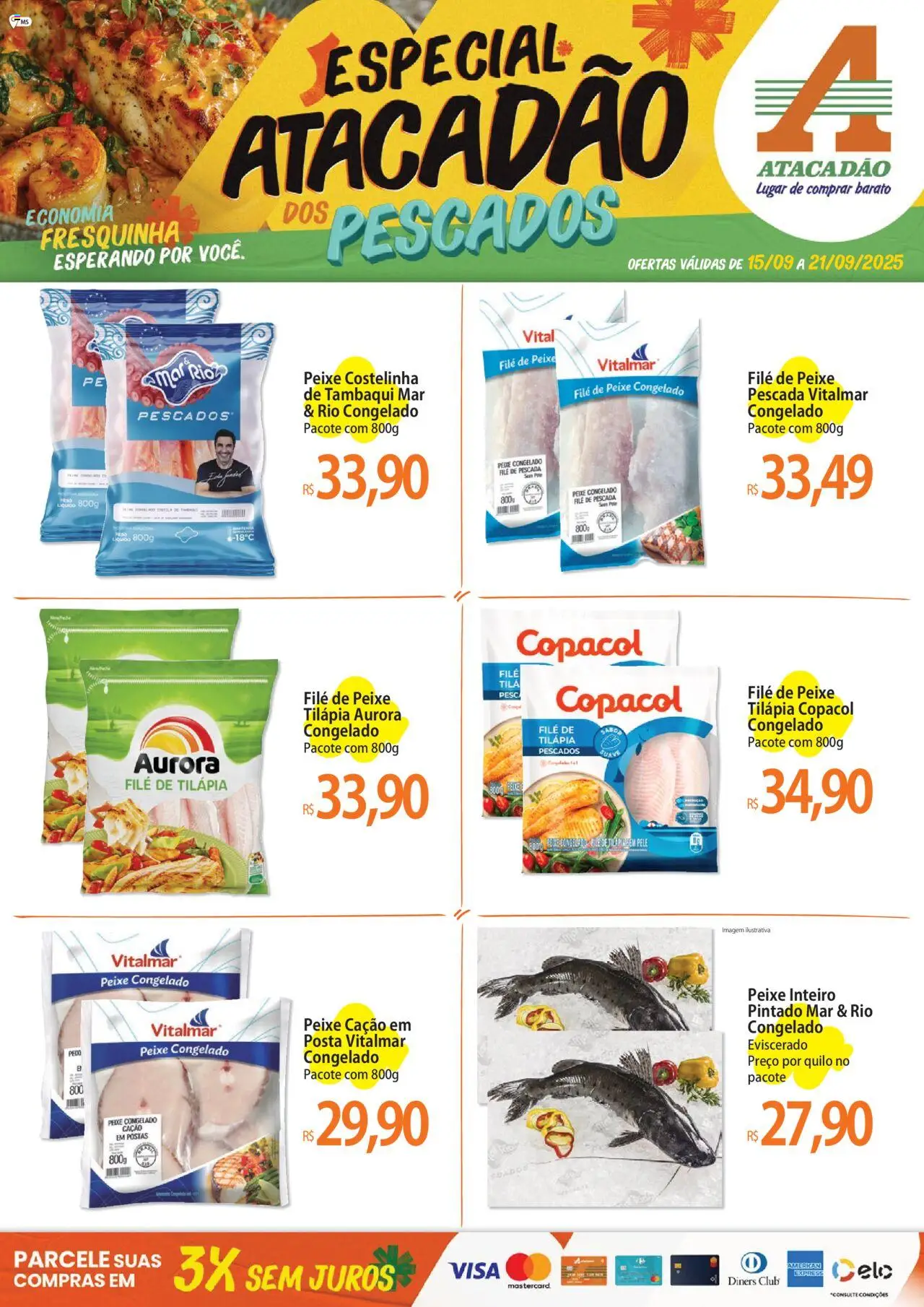 Atacadão folheto "Ofertas - MS" válido a partir de 15/09/2025 - número de página 1