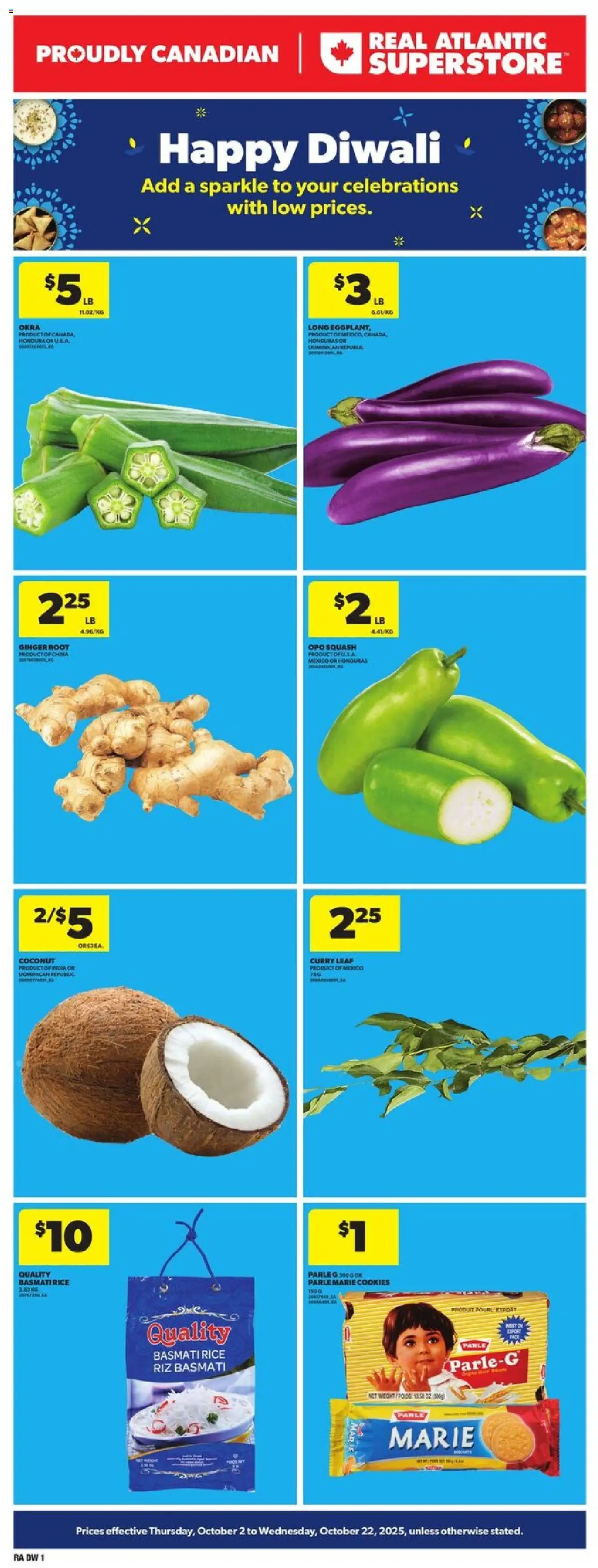 Atlantic Superstore flyer valid from Oct 02, 2025 - page number 1