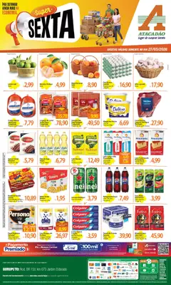 Pré-Visualização do folheto "Atacadão ofertas - TO" da loja Atacadão válido a partir de 27/03/2026