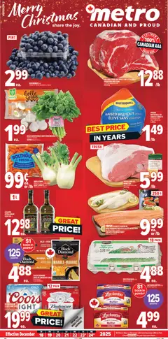 Preview of leaflet Montréal from shop Metro is valid from Dec 18, 2025